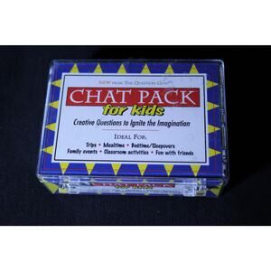 Chat Pack for Kids: Creative Questions - Cards, by Questmarc Publishing